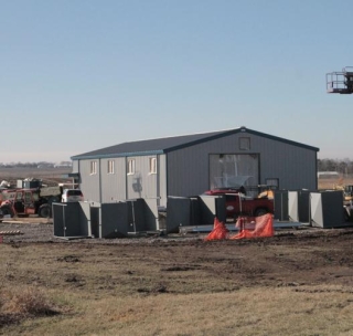 The new welding facility on the SCC Beatrice campus